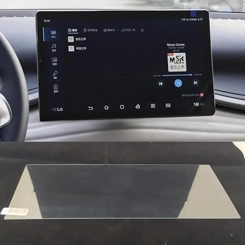 Navi Schutzfolie Displayschutzfolie Aus Gehärtetem Glas Für BYD Für ATTO 3 2022 2023, Auto-GPS-Navigation Auto Navigation Schutzfolie von MHTGD