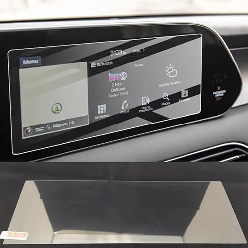 Navi Schutzfolie Displayschutzfolie Aus Gehärtetem Glas Für Für Palisade 2020–2023, Auto-GPS-Navigation Auto Navigation Schutzfolie von MHTGD