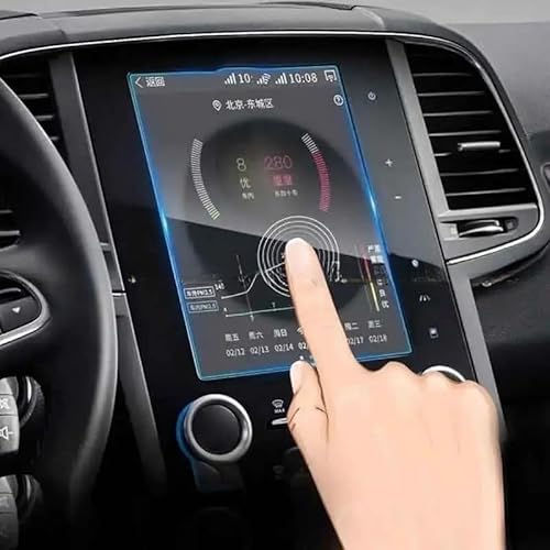 Navi Schutzfolie Displayschutzfolie Aus Gehärtetem Glas Für Koleos Für Megane 4 2017–2020, Auto-Navigationsfolie Auto Navigation Schutzfolie von MHTGD