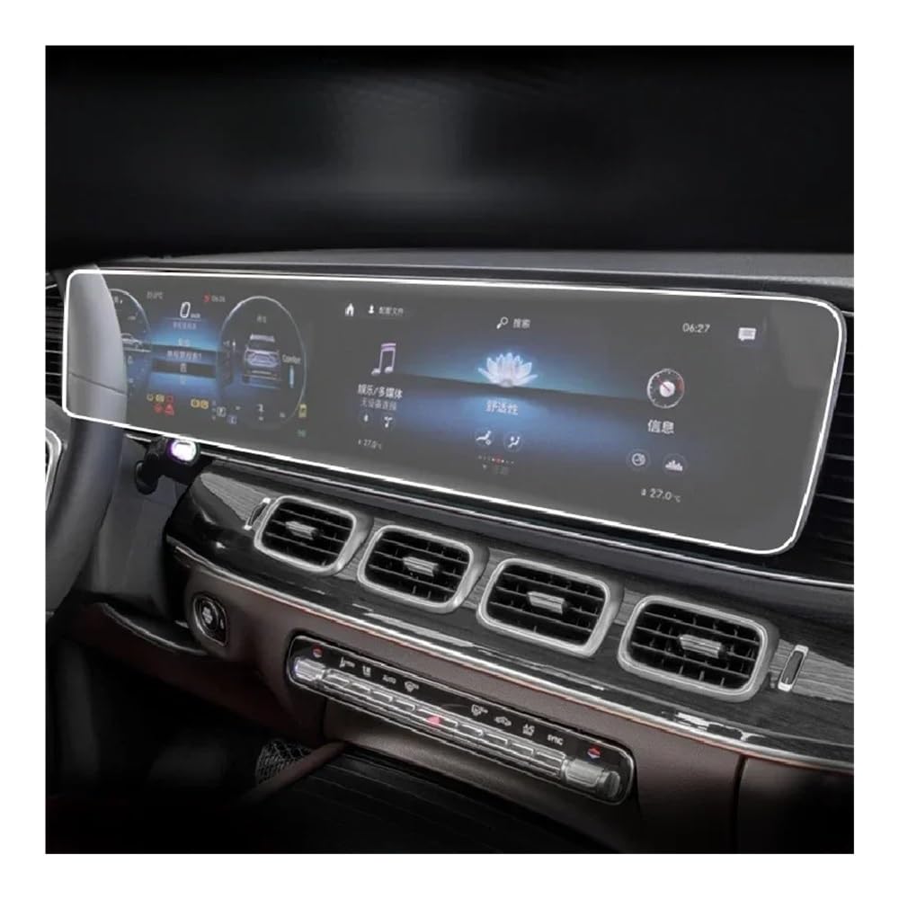 Navi Schutzfolie Für Benz Für GLE Für GLS Für W167 Für X167 2020-2023 Auto GPS Navigation Film Bildschirm Gehärtetes Glas Schutz Film Auto Navigation Schutzfolie von MHTGD