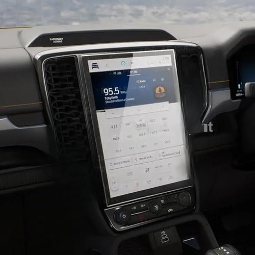 Navi Schutzfolie Gehärtetem Glas Schutz Film Für Ford Für Ra&nger Für Wildtrak 2022 2023 Auto GPS Navigation Screen Protector Auto Navigation Schutzfolie von MHTGD