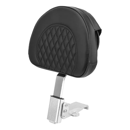 Passenger Backrest Pad Für Victory 10-17 Für Cross Für Country 10-14 Für Cross Für Road 12-13 Verstellbare Motorrad-Vorderrückenlehne - Im Fahrersitz Beifahrerrückenpolster von MHTGD