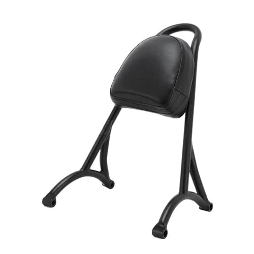 Passenger Backrest Pad Motorrad Rückenlehne Hinten Passagier Rückenlehne Kissen Pad Für Für Sportster XL Eisen 883 1200 2004-2023 Beifahrerrückenpolster von MHTGD