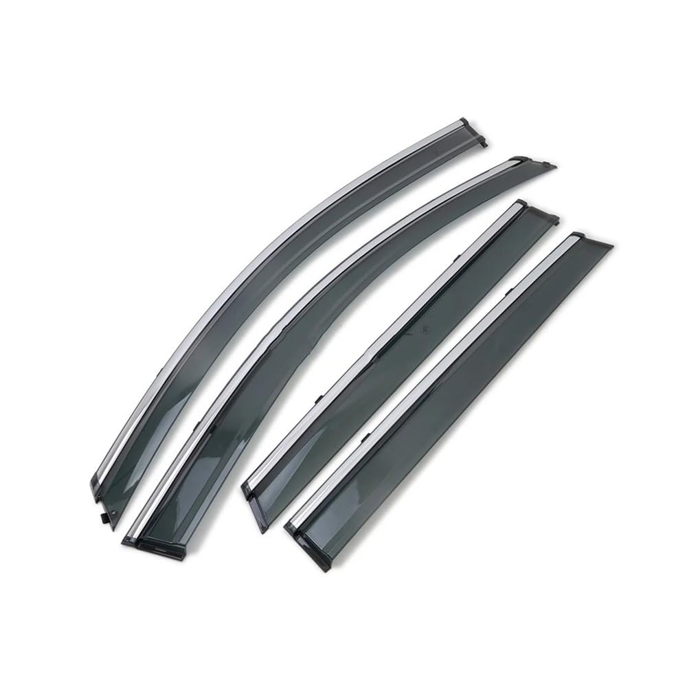 Windabweiser Set Für Für Qashqai Für J11 2014-2022 Kunststoff Auto Fenster Windabweiser Visier Regen Sonne Schutz Wachen Wind Regenabweiser von MHTGD