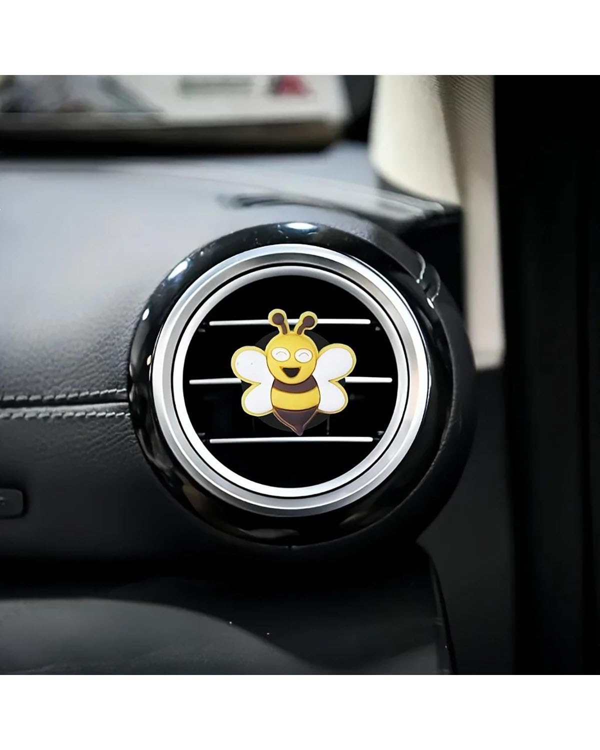 Autoduft 1pc Nette Biene Auto Air Vent Parfüm Clip Cartoon Tier Lufterfrischer Clip Schöne Auto Düfte Mädchen Auto Zubehör Lufterfrischer(Style 1) von MHYESA