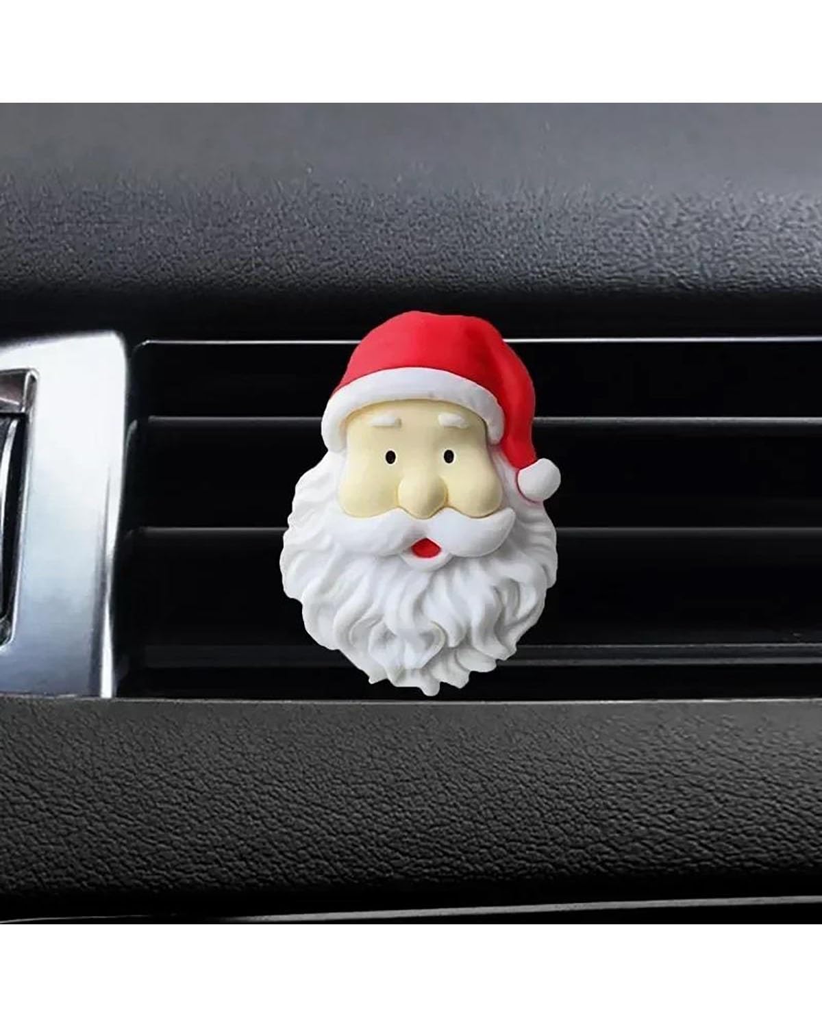 Autoduft Auto Air Outlet Duftenden Clips 3D Weihnachten Claus Elch Glocke Harz Aromatherapie Clip Dekoration Zubehör Neue Jahr Dekor Lufterfrischer(Style 1) von MHYESA