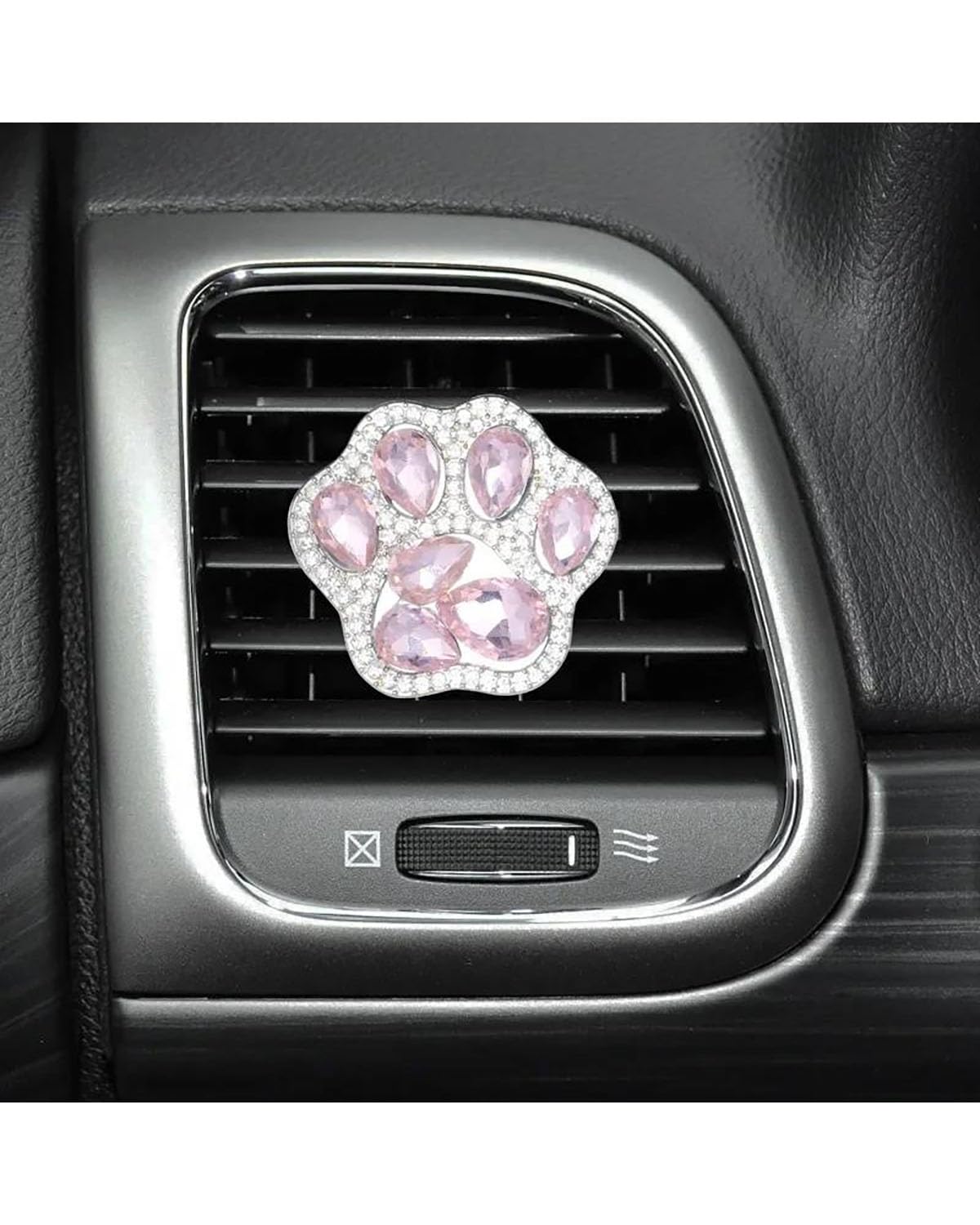 Autoduft Auto Lufterfrischer Pfote Fuß Auto Klimaanlage Vent Parfüm Clip Auto Parfum Diffusor Auto Dekor Innen Zubehör Lufterfrischer(Pink) von MHYESA