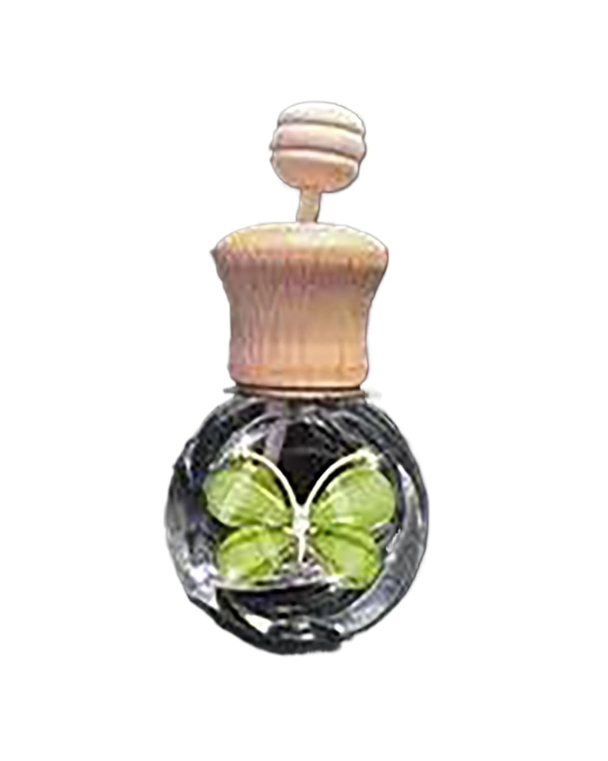 Autoduft Auto Parfüm Anhänger Lufterfrischer Ornament Innen Glas Flasche Für Auto Aromatherapie Schmetterling Auto Zubehör Auto-Styling Lufterfrischer(Style 1) von MHYESA