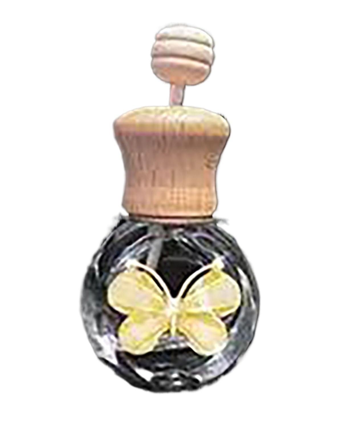 Autoduft Auto Parfüm Anhänger Lufterfrischer Ornament Innen Glas Flasche Für Auto Aromatherapie Schmetterling Auto Zubehör Auto-Styling Lufterfrischer(Style 12) von MHYESA