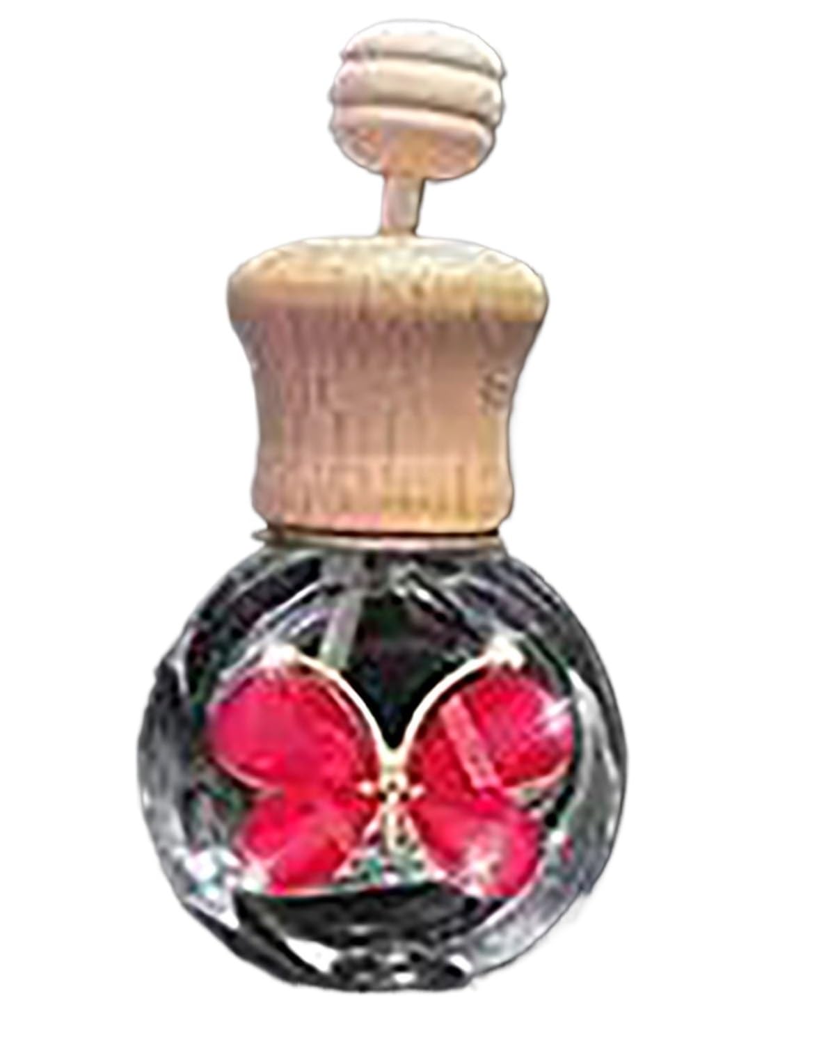 Autoduft Auto Parfüm Anhänger Lufterfrischer Ornament Innen Glas Flasche Für Auto Aromatherapie Schmetterling Auto Zubehör Auto-Styling Lufterfrischer(Style 8) von MHYESA