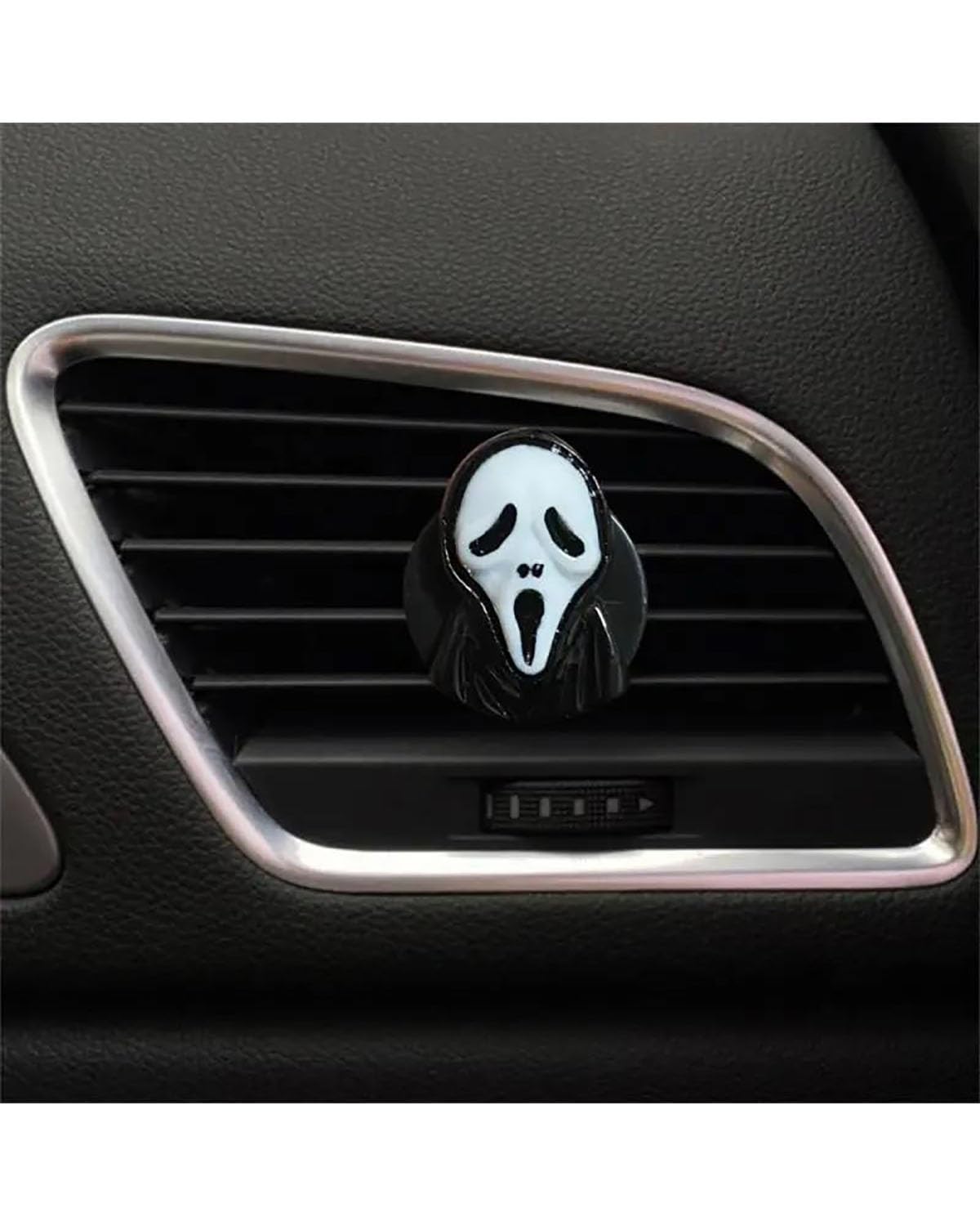 Autoduft Auto Parfüm Clip Lufterfrischer Auto Vent Duft Cartoon Solide Parfum Halloween Automobil Zubehör Zitronenduft Lufterfrischer(Style 5) von MHYESA