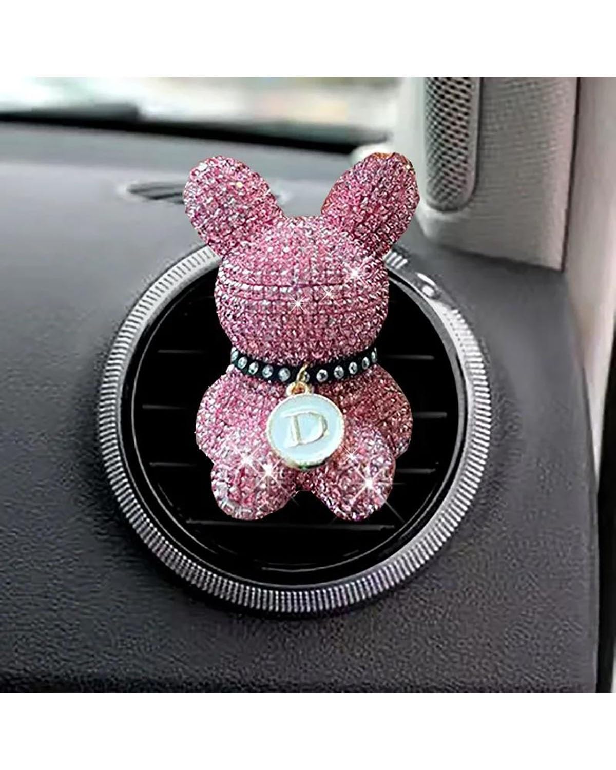 Autoduft Bär Auto Aromatherapie Clip Kreative Strass Auto Klimaanlage Outlet Parfüm Dekoration Clip Auto Zubehör Lufterfrischer(Style 9) von MHYESA