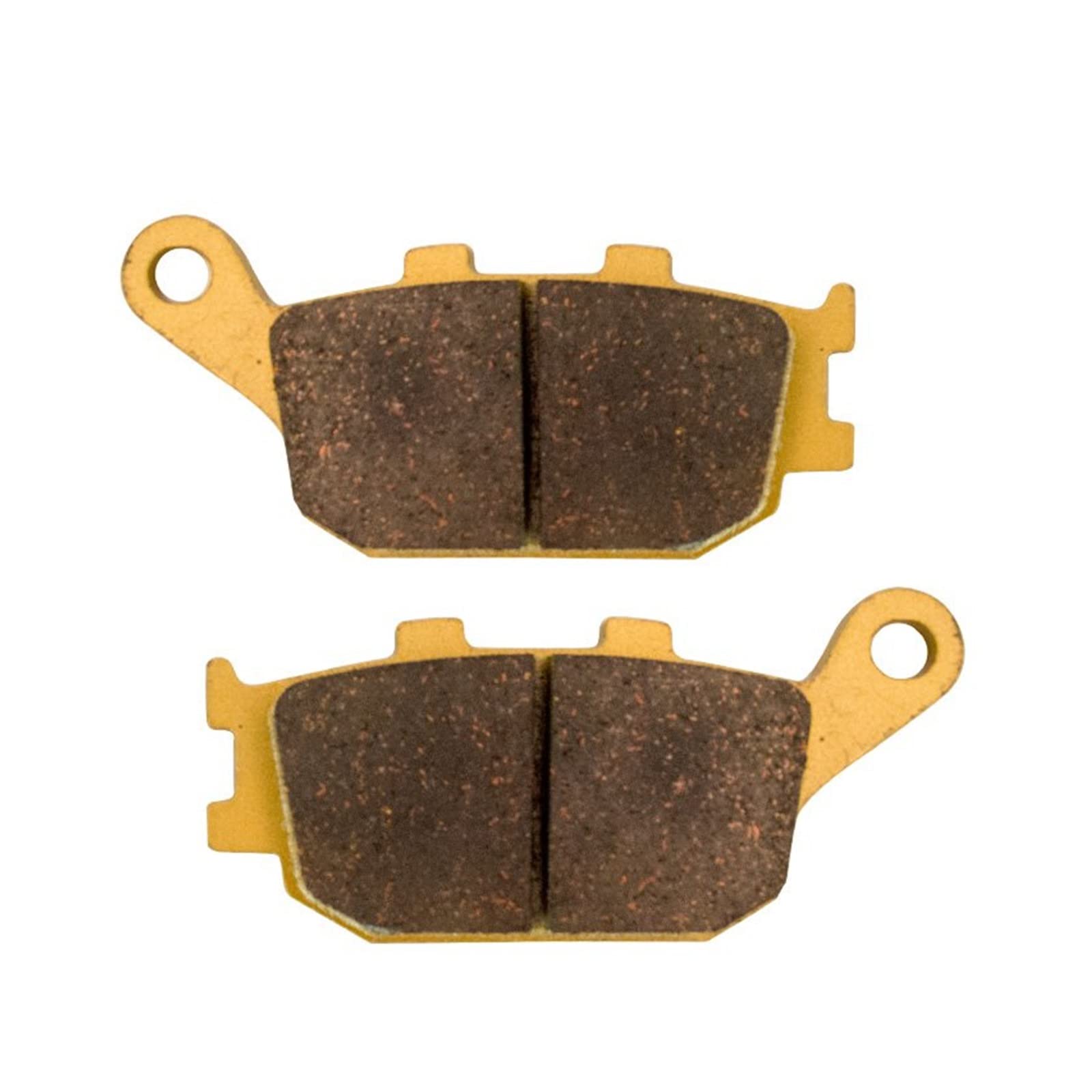 Für CB 400 1300 Für CBR 600 900 Für VT R 1000 Für VTR 1000 Motorrad Vorne Hinten Scheibenbremsbeläge Motorrad Bremsbelage(Rear Brake Pad) von MIAOLISI