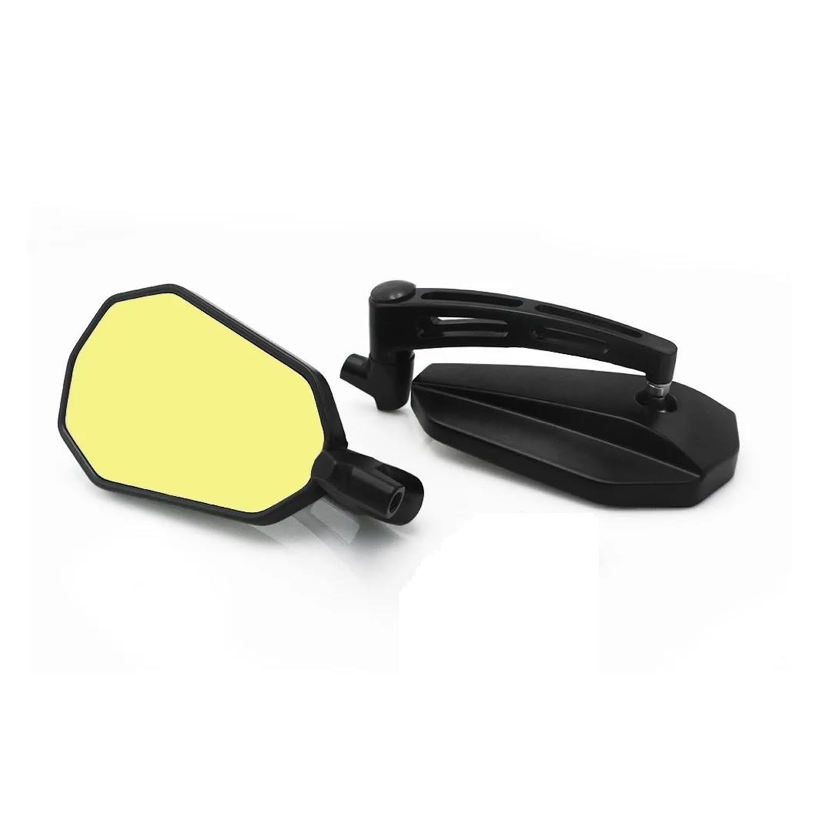 Motorrad Rückspiegel Für MT09 MT10 MT07 Universal Motorrad Spiegel Seite Rückspiegel Große Zubehör Ersatz(ABS Plastic) von MIAOLISI