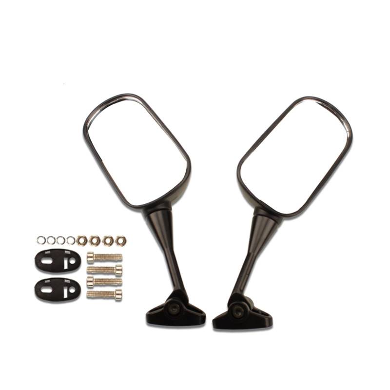 Motorrad Rückspiegel Motorrad Rearview Außenspiegel Für CBR600 CBR 600 Für F4 F4i RC51 RVT1000R Für RVT 1000R Motorrad Rückspiegel von MIAOLISI