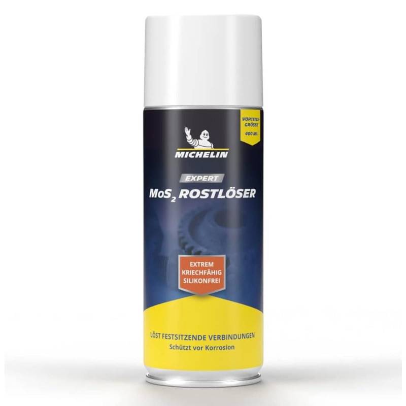 MICHELIN EXPERT Rostlöser Spray MoS2 | Extrem Kriechfähig und Silikonfrei | 400ml, 1 Stück, Blau von MICHELIN