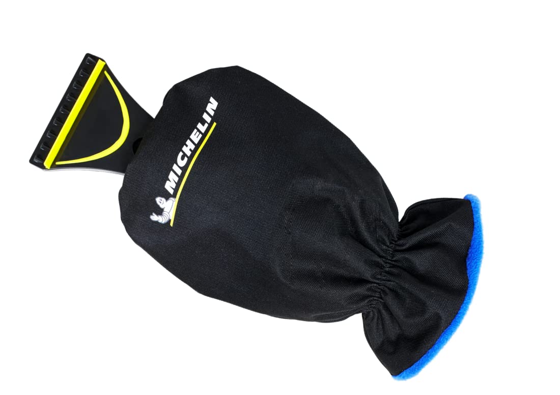 MICHELIN Eiskratzer mit Handschuh Auto Eisschaber mit Wasserdichtem Handschuh Eiskratzer, unisex von MICHELIN