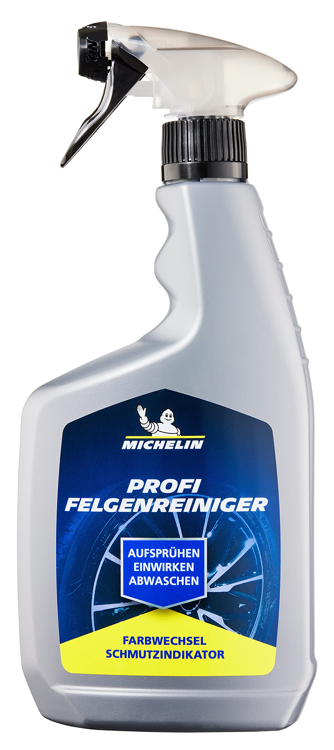 MICHELIN Felgenreiniger 650ml – Säurefreie Felgenpflege für alle Felgenarten | Effektive Reinigung für strahlende Felgen von MICHELIN