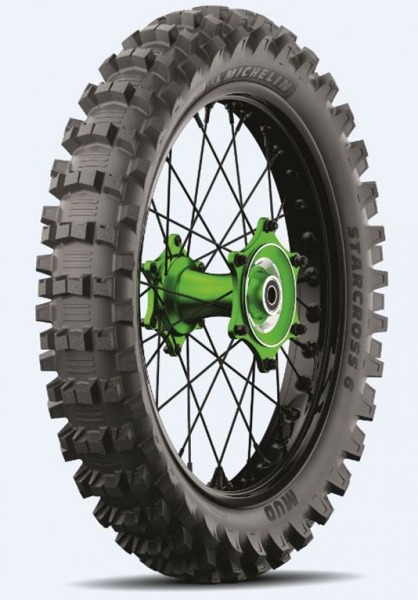 MICHELIN STARCROSS 6 MUD 100/90 - 19 M/C TT 57M NHS REAR von MICHELIN