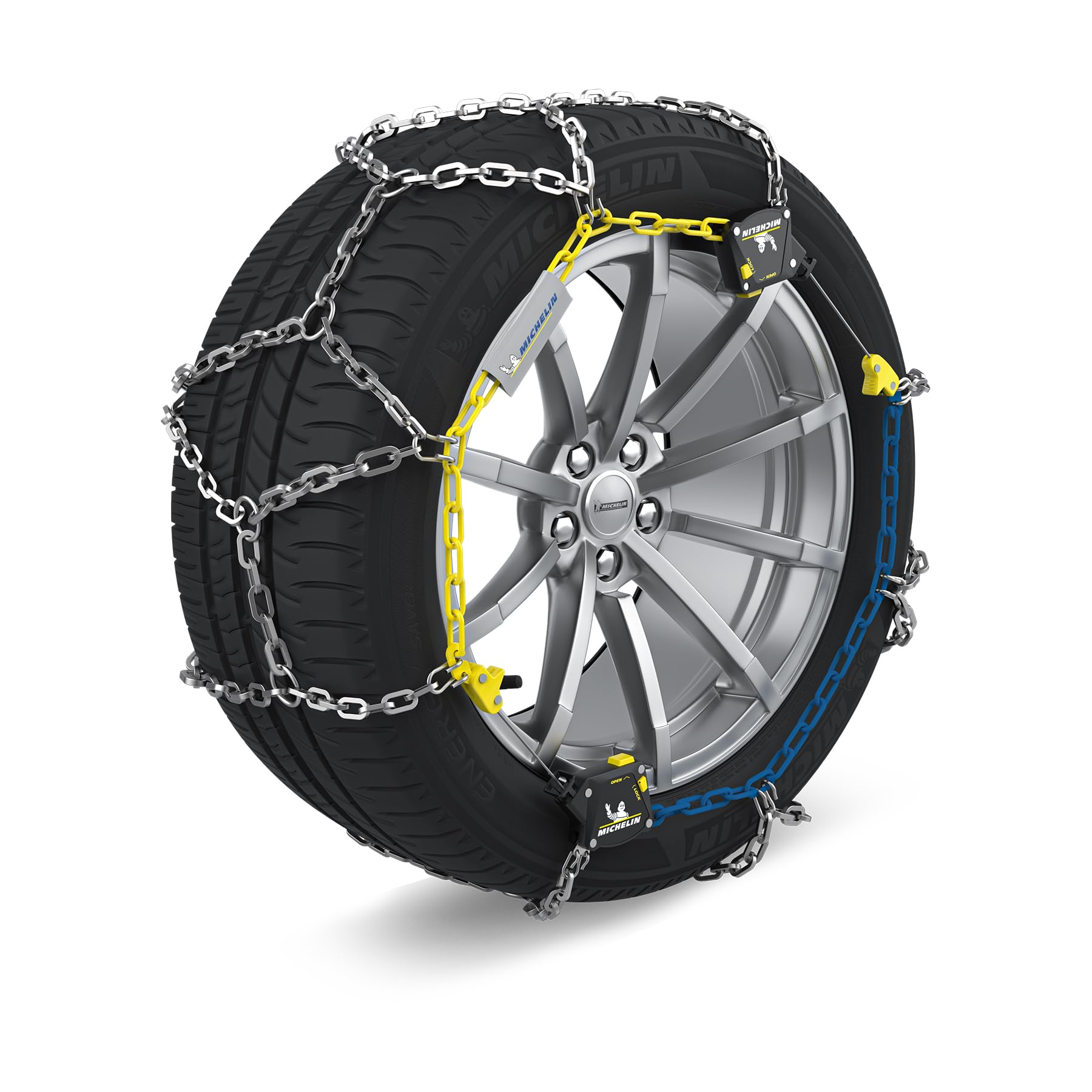 MICHELIN Extrem Grip Schneeketten, automatisch, speziell für SUV, Allradfahrzeuge, Wohnmobile, Nutzfahrzeuge von MICHELIN