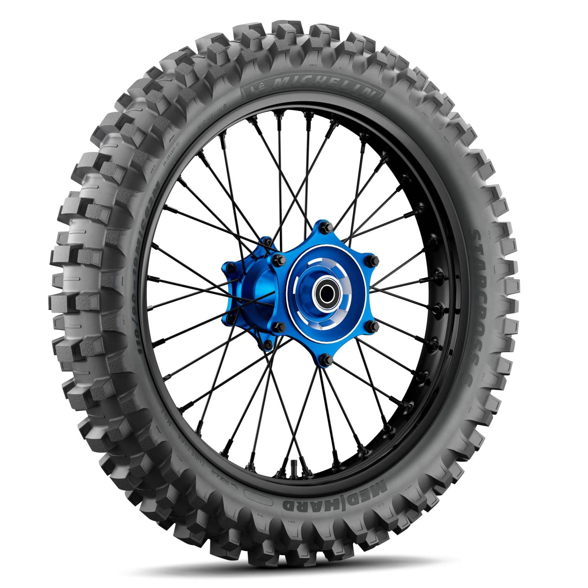 MICHELIN Starcross 6 Medium Hard Motorradreifen 80/100-21 51M Vorderrad von MICHELIN