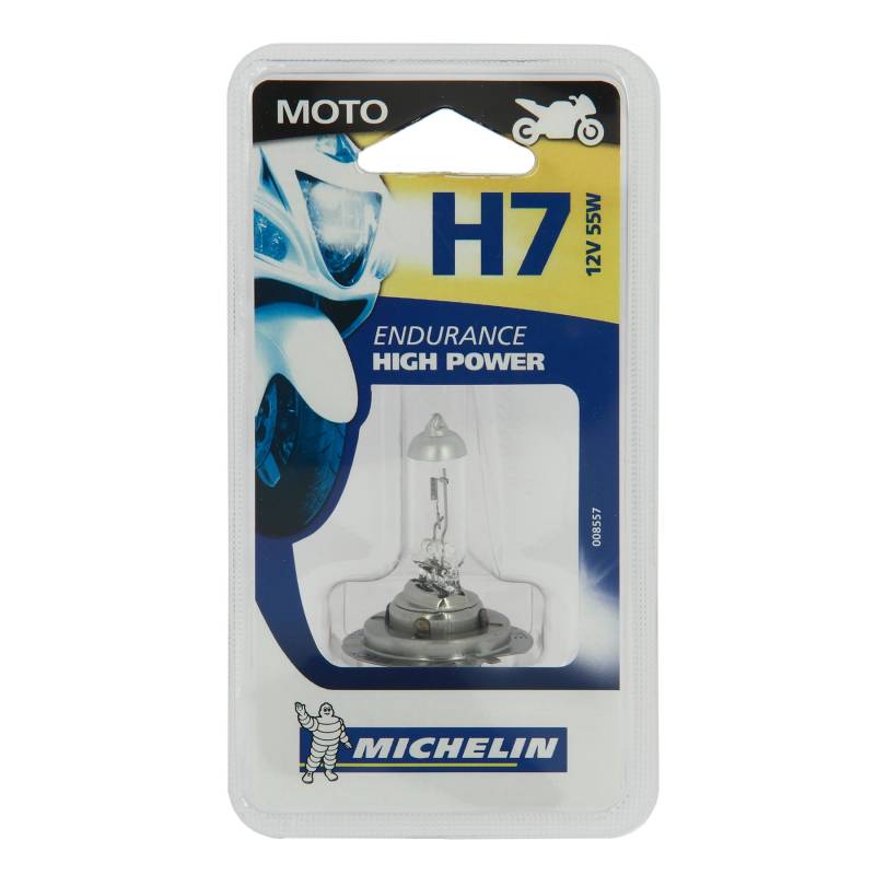 Michelin 008557 Motorrad-Glühlampe, H7, 12 V, 55 W von MICHELIN