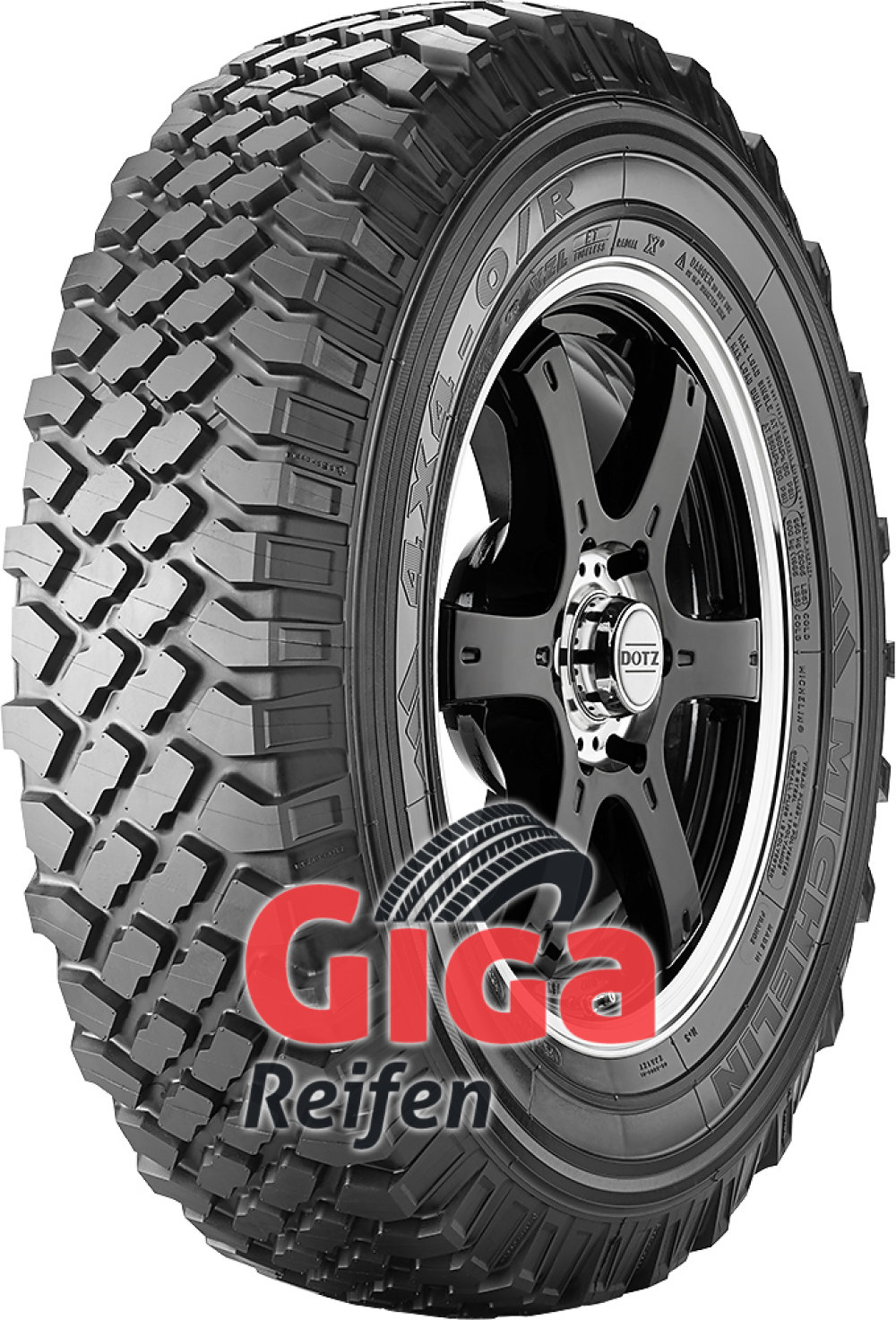 Michelin 4x4 O/R XZL ( 7.50 R16C 116N 10PR, POR ) von MICHELIN