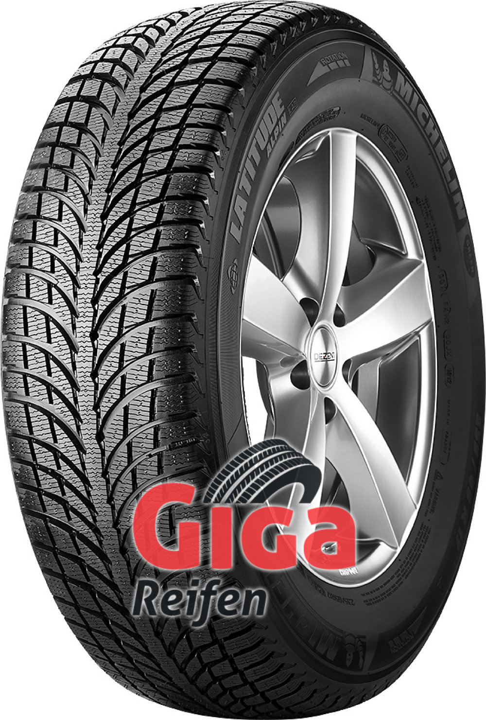 Michelin Latitude Alpin LA2 ( 235/65 R17 108H XL, N0 ) von MICHELIN