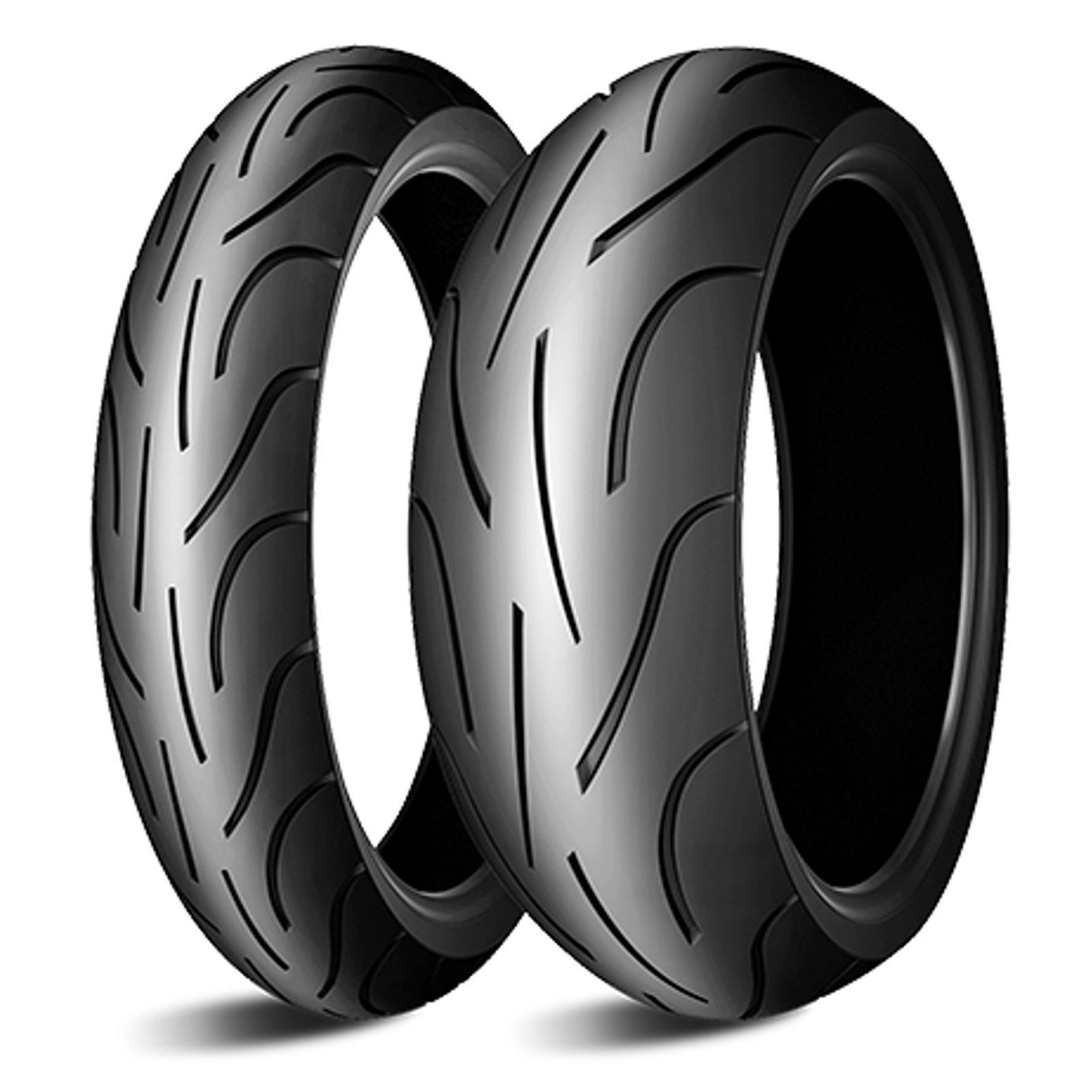 Reifen Satz MICHELIN PILOT POWER 2CT 180/55 ZR17 73W + 120/70 ZR17 58W Motorradreifen Set von MICHELIN