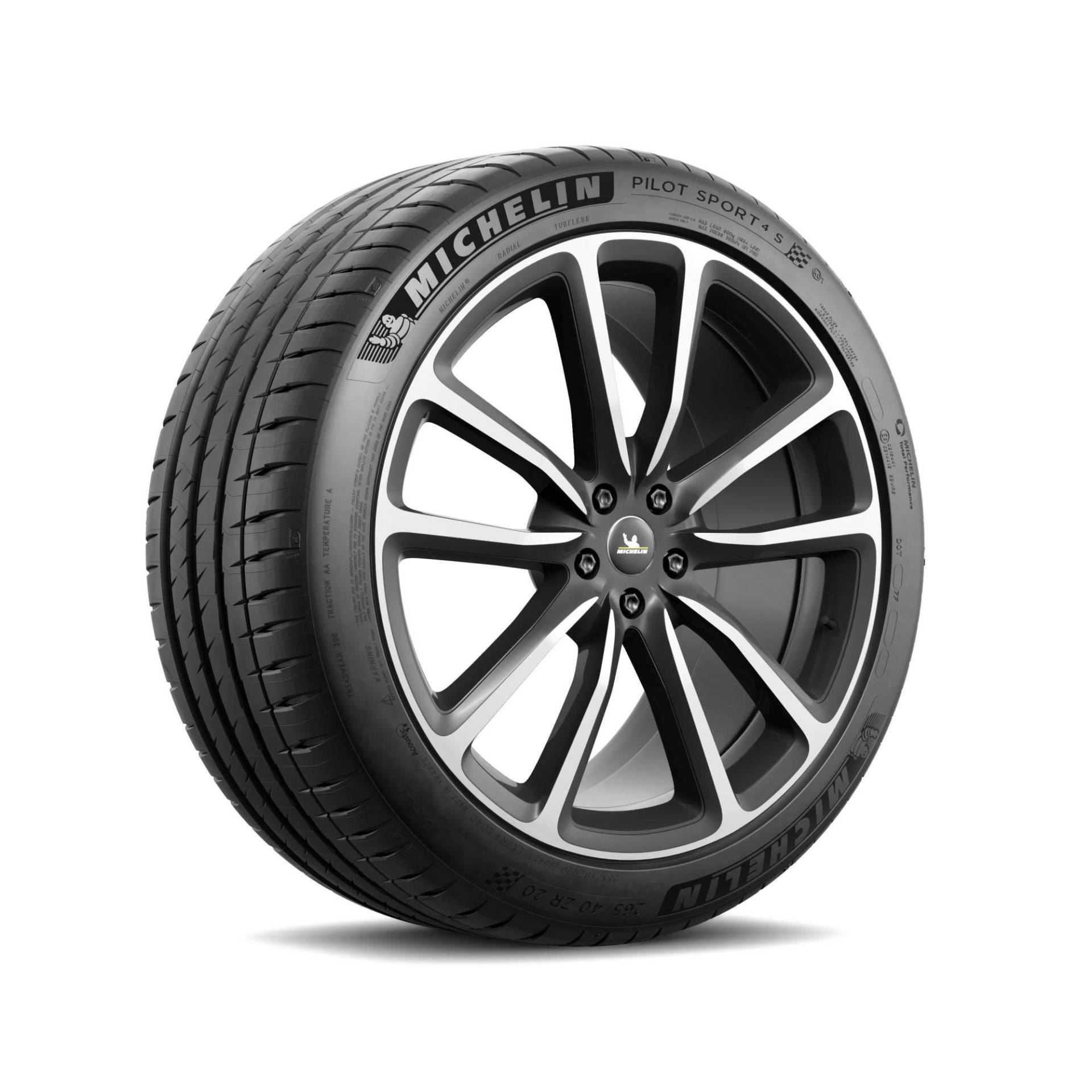 Reifen Sommer Michelin Pilot Sport 4S 265/40 ZR20 (104Y) XL MO1 STANDARD BSW von MICHELIN