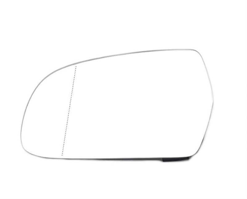 Auto Außen Spiegelglas Für A5 2010 2011 2012 2013 2014 2015 2016 Auto Außen Seite Spiegel Glas Auto Reflektierende Glas Objektiv Mit Heizung spiegelglas ersatz(1PCS Left Side) von MIENAOC