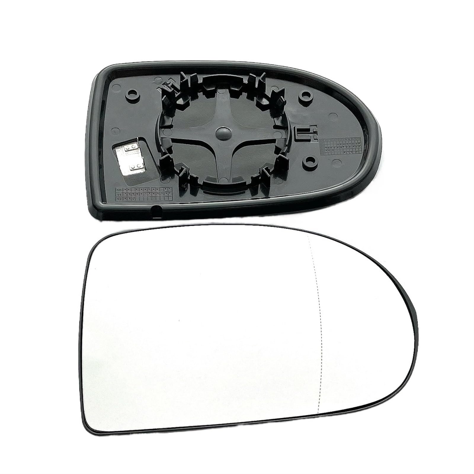 Auto Außen Spiegelglas Für Jeep Für Kompass 2007 2008 2009 2010 2011 2012 2013 2014 2015 2016 Auto Flügel Spiegel Glas Erhitzt Weitwinkel spiegelglas ersatz(Heated R) von MIENAOC