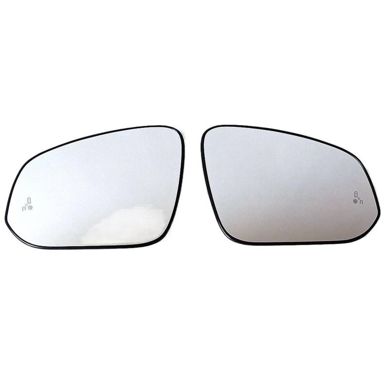 Auto Außen Spiegelglas Für Toyota Für HILUX Für Highlander Für RAV4 IV Für FORTUNER 2013-2020 Auto Warnung Bind Spot Spiegel Glas spiegelglas ersatz(Links und rechts) von MIENAOC