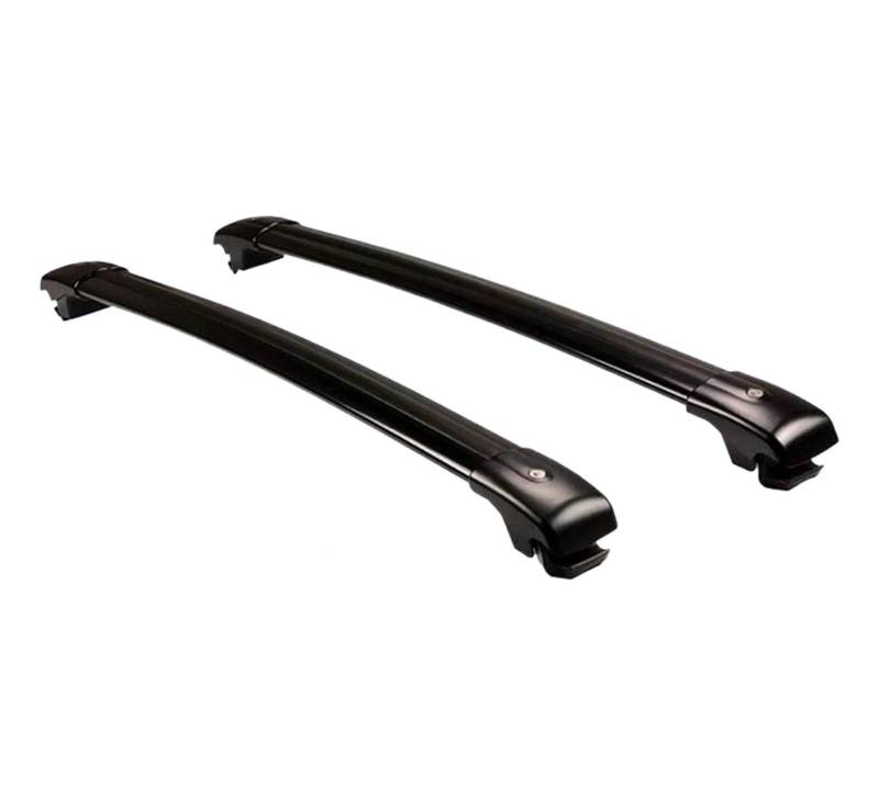 Auto Dachträger Für Nissan Für Pathfinder 2013-2021 Dach Schiene Rack Querstangen Kreuz Bars Abschließbar Dachreling Dachträger(Black) von MIENAOC