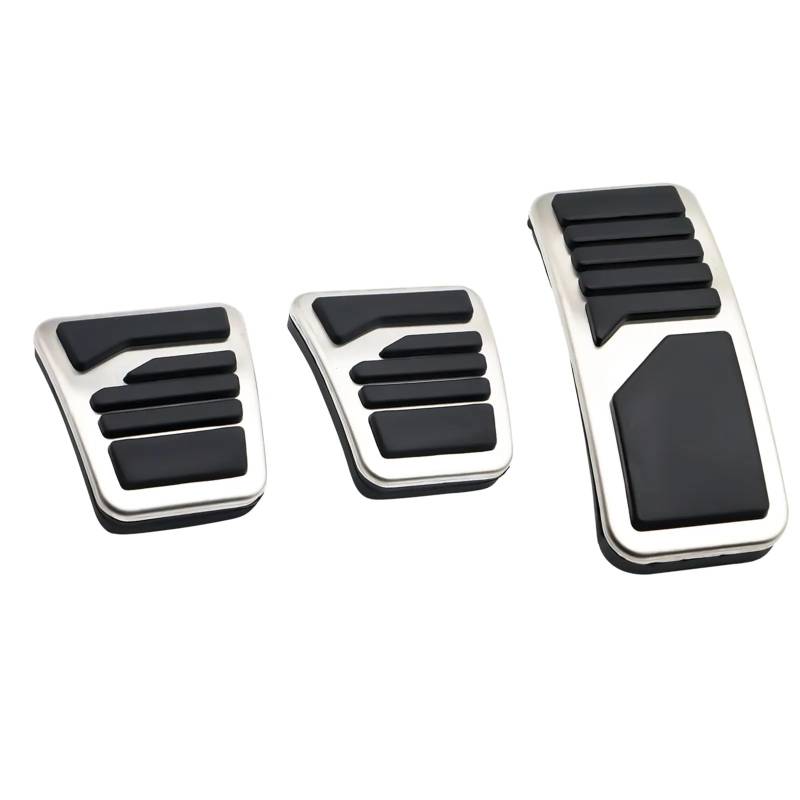 Auto Pedal Abdeckung Für Citroen C4 Für AIR-Cross 2012 2013 2014 2015 2016 2017 MT at Auto Pedal Pads Kraftstoff Bremse Kupplung Fußstütze Gas Pedal Pad Bremse Pedalkappen(MT) von MIENAOC