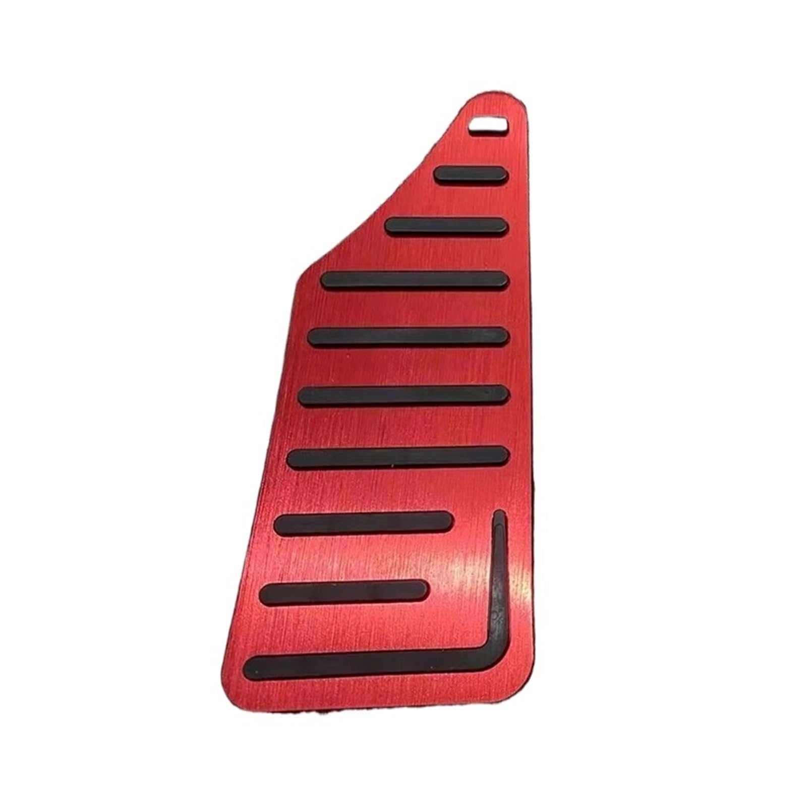 Auto Pedal Abdeckung Für HR-V Für HRV Für HR V 2021 2022 2023 Auto Fußstütze Pedal Gaspedal Bremse Kupplung Pedal Abdeckung Bremse Pedalkappen(Footrest Red) von MIENAOC