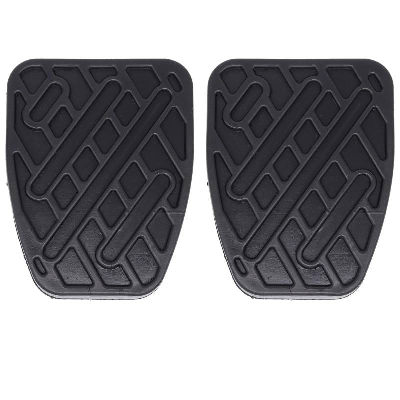 Auto Pedal Abdeckung Für KOLEOS Für I HY 2008 2009 2010 2011 2012 2013 2014 2015 Auto Schwarz Bremse Kupplung Fuß Pedal Pad Abdeckungen 46531JD00A Bremse Pedalkappen(Style 2) von MIENAOC