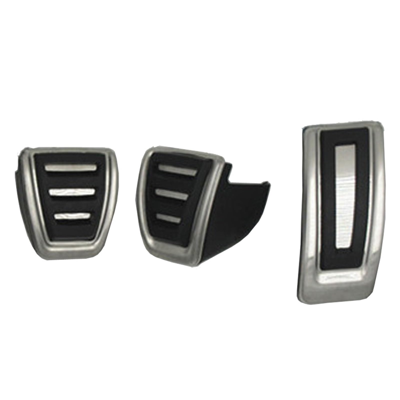 Auto Pedal Abdeckung Für Skoda Für Octavia Für A7 Auto Kraftstoff Bremse Dead Pedal Abdeckung Set Kupplung Pedal Abdeckung Auto Pedal Pads Bremse Pedalkappen(MT) von MIENAOC