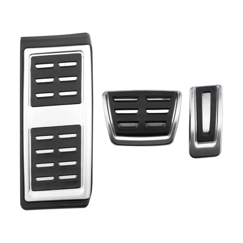 Auto Pedal Abdeckung Für Skoda Für Schnelle Für Spaceback 2019-2022 LHD Auto Pedal Pads Auto Gas Bremspedal Schutz Pads Abdeckung Bremse Pedalkappen(at with Rest) von MIENAOC