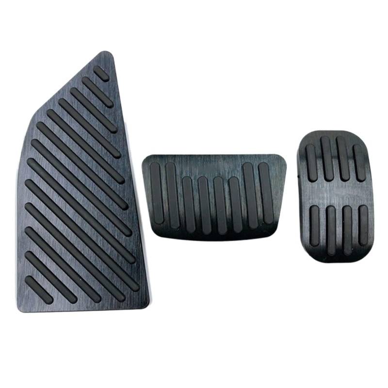 Auto Pedal Abdeckung Für Toyota Für Corolla E210 2019 2020 2021 2022 2023 Auto Accelerator Bremse Fußstütze Pedal Abdeckung Pads Bremse Pedalkappen(at 3pcs Black) von MIENAOC