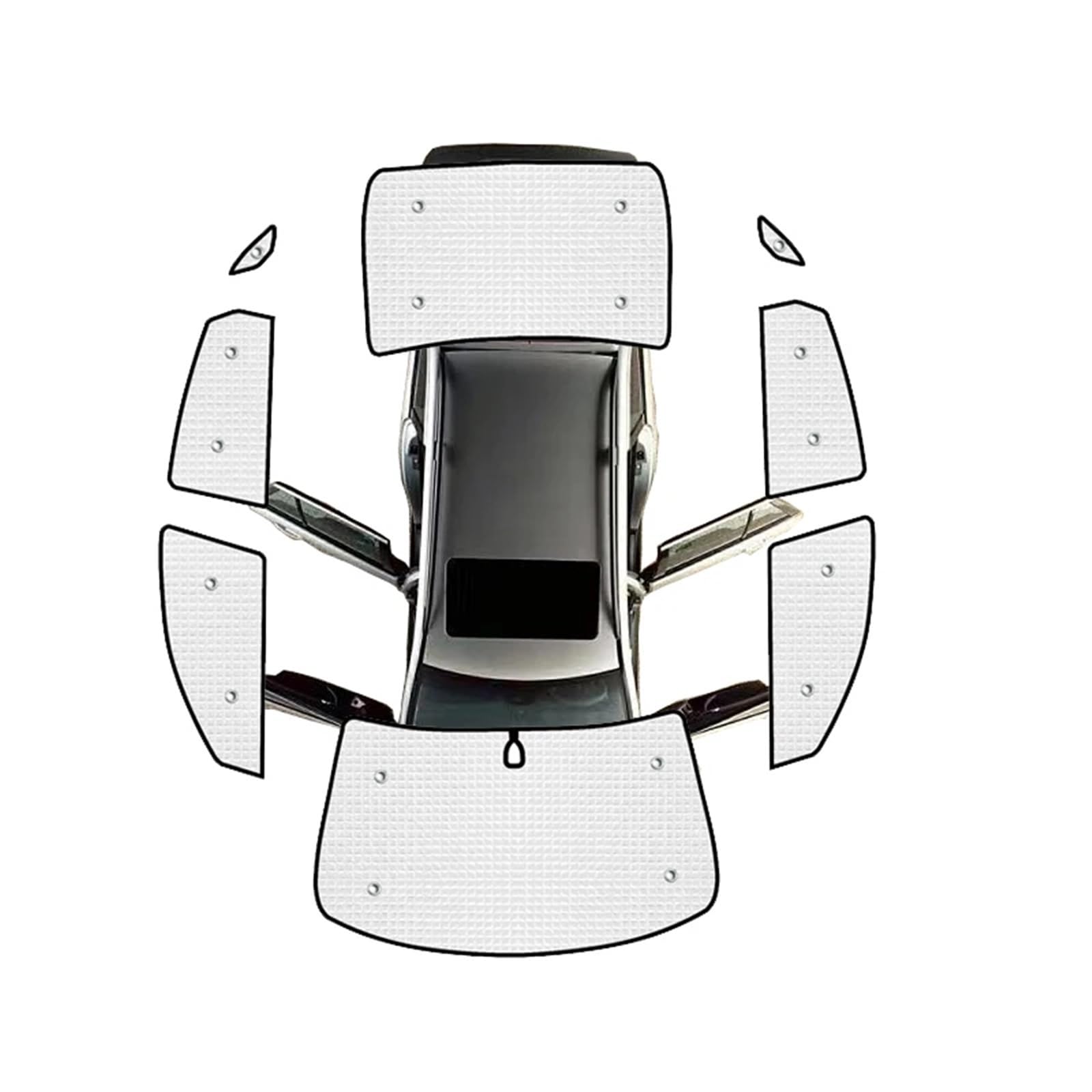 Auto-Sonnenschutz Für Civic 10th Für Gen Sedan 2016 2017 2018 2019 2020 2021 / Auto-Vollfenster-Sonnenschutz-Abdeckung, Auto-Sonnenschutz, Sonnenblenden, Anti-UV Auto Sonnenschutz Vorhang(All Sunshade von MIENAOC