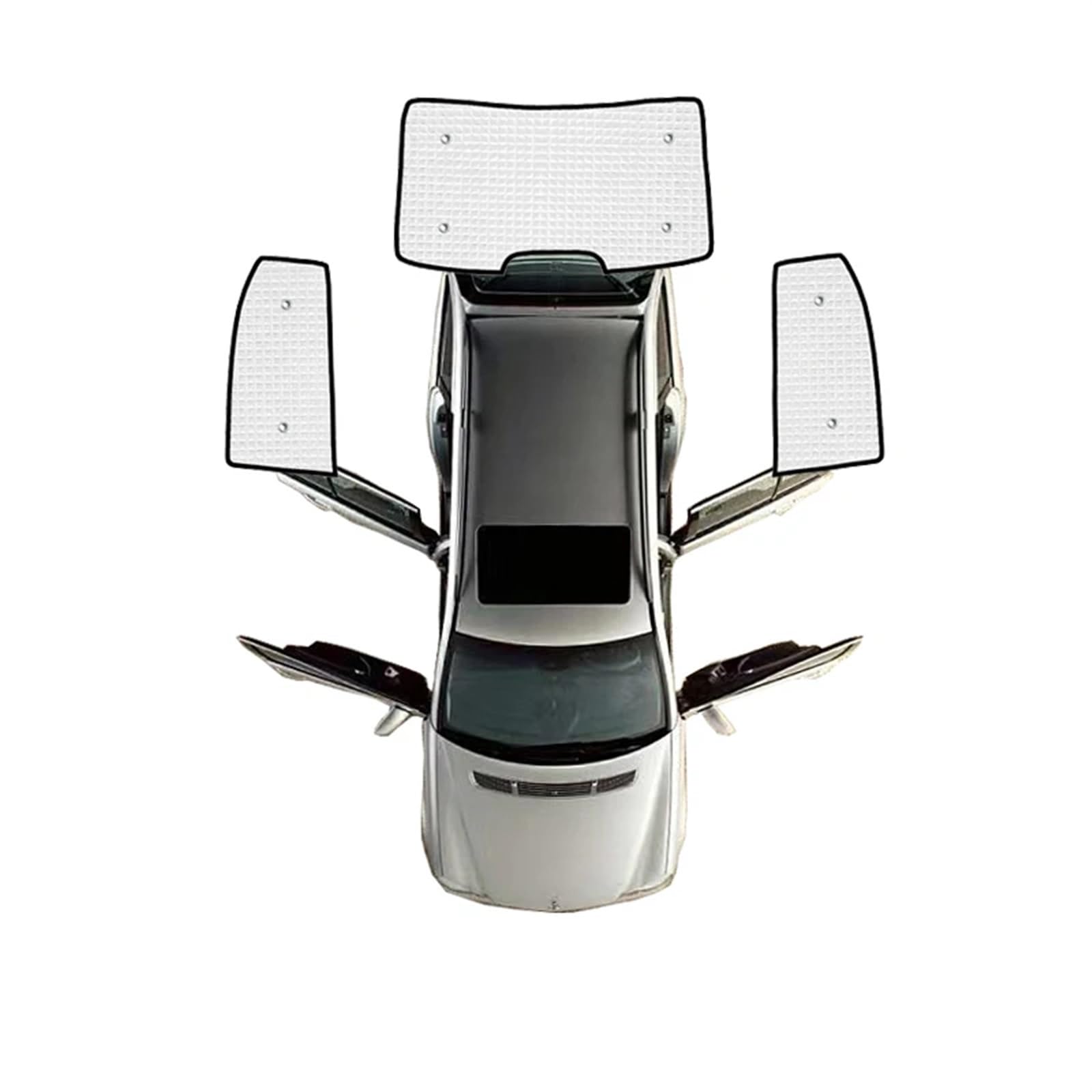 Auto-Sonnenschutz Für Peugeot 301 2012–2023 / Auto-Vollabdeckung, Sonnenschutz, Windschutzscheibe, Fenster, Anti-UV-Visier-Sonnenschutz Auto Sonnenschutz Vorhang(Rear sunshades) von MIENAOC