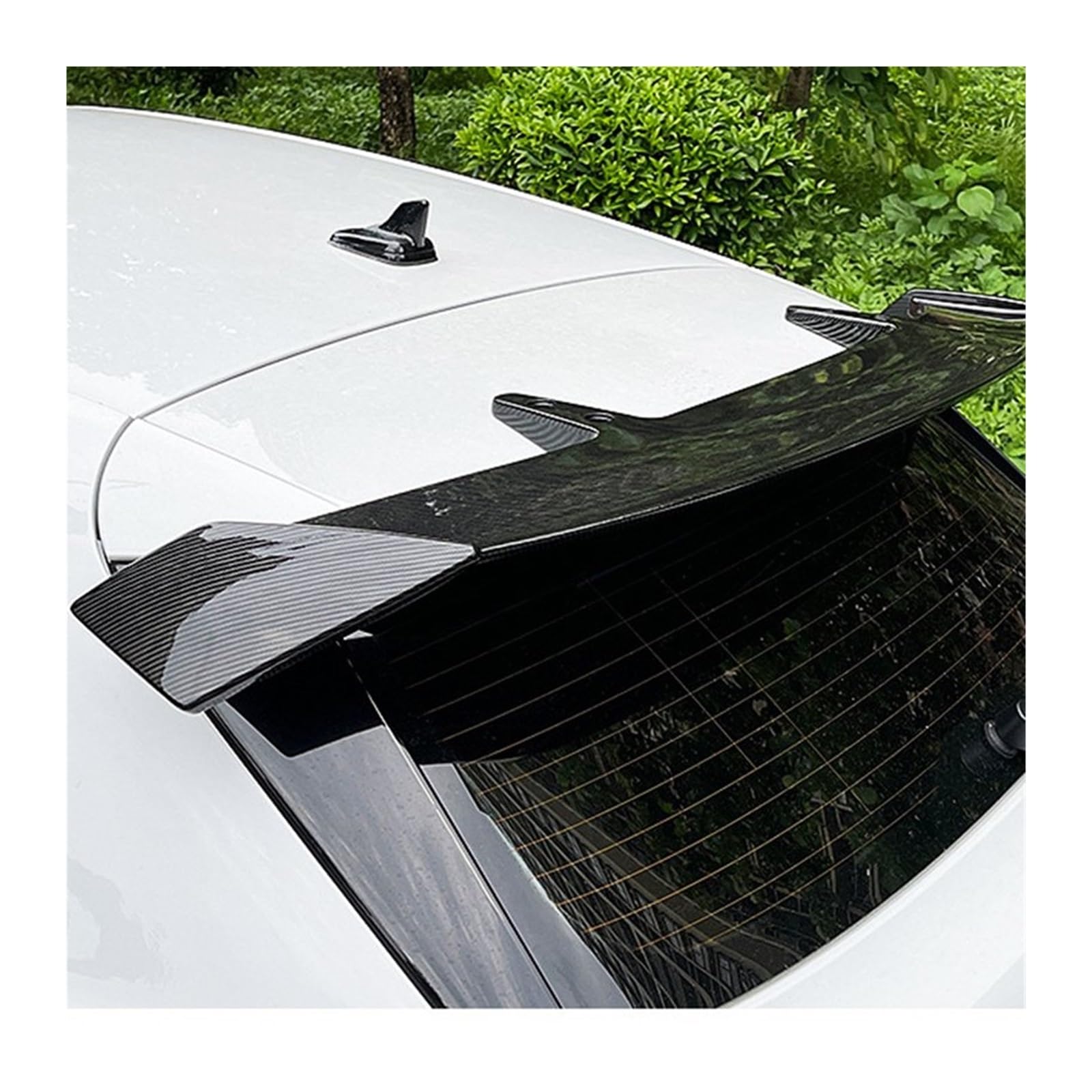 Auto Spoiler Für A3 Für Sline S3 RS3 8Y Limousine Für Fließheck 2021-2023 Auto Heckspoiler Rear Spoiler(Hatchback CarbonLook) von MIENAOC