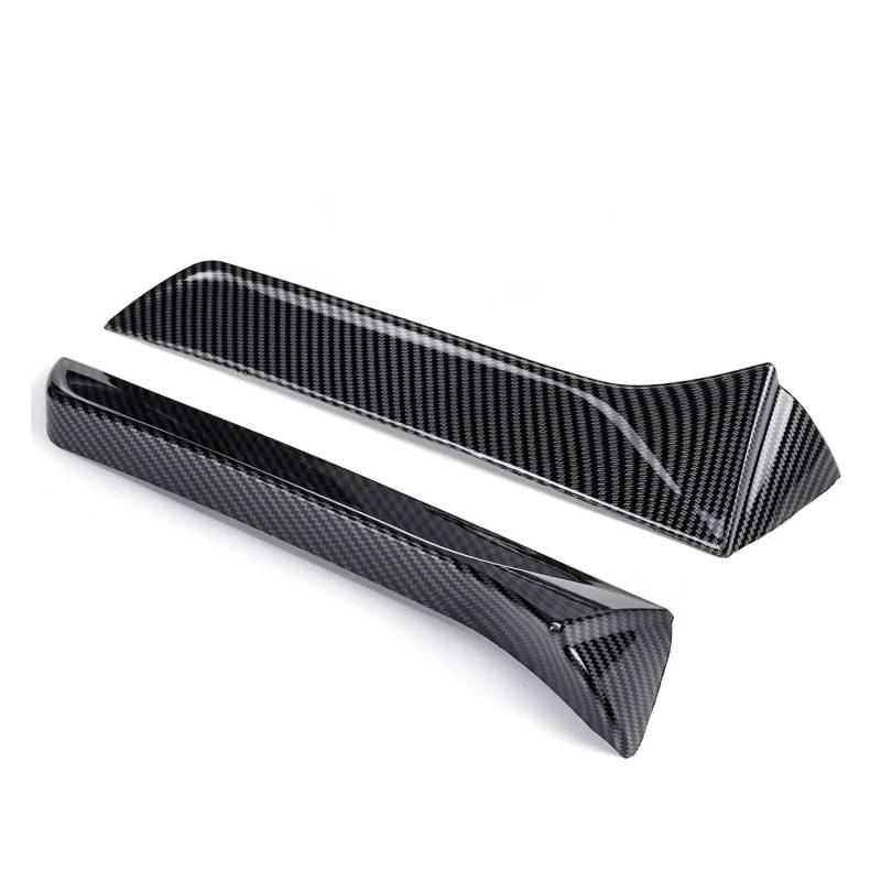 Auto Spoiler Für Seat Für Leon 5F FR Mk3 MK3.5 5-Türer Heckdachflügel Seitenkante Heckklappe Autofensterverkleidung Lippenspoiler Rear Spoiler(Carbon Fiber Look) von MIENAOC