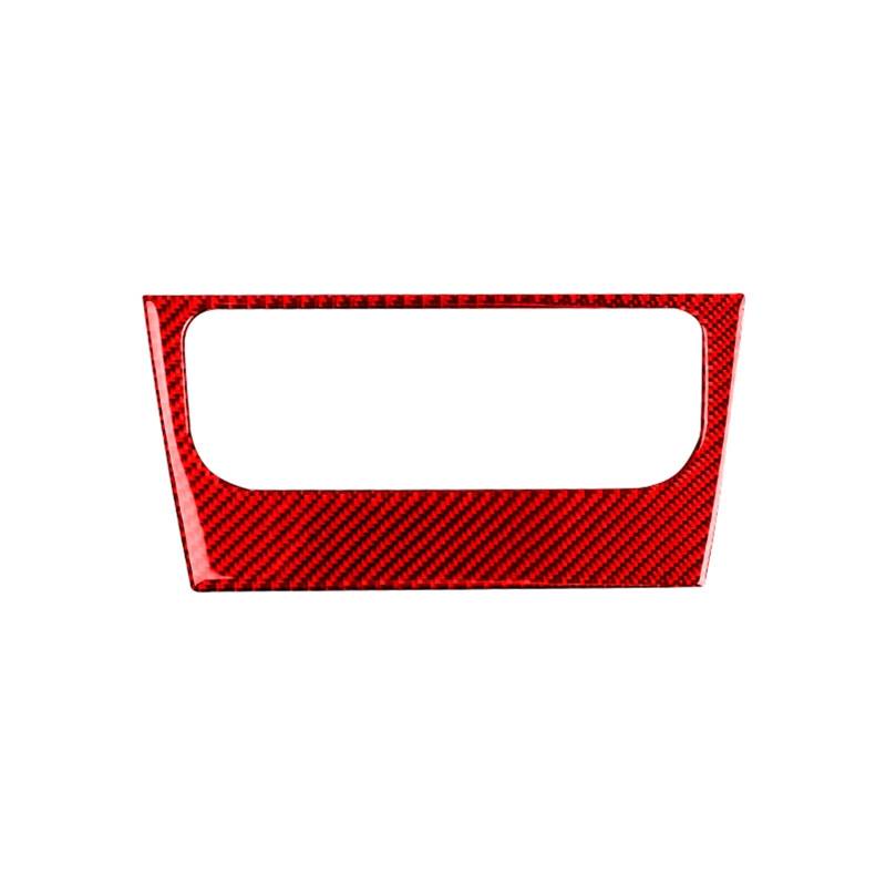 Auto zubehör Für Golf 6 Für Gti R MK6 2008-2012 Klimaanlage Taste Schalter Panel Dekoration Aufkleber Auto deko innenraum(RED) von MIENAOC