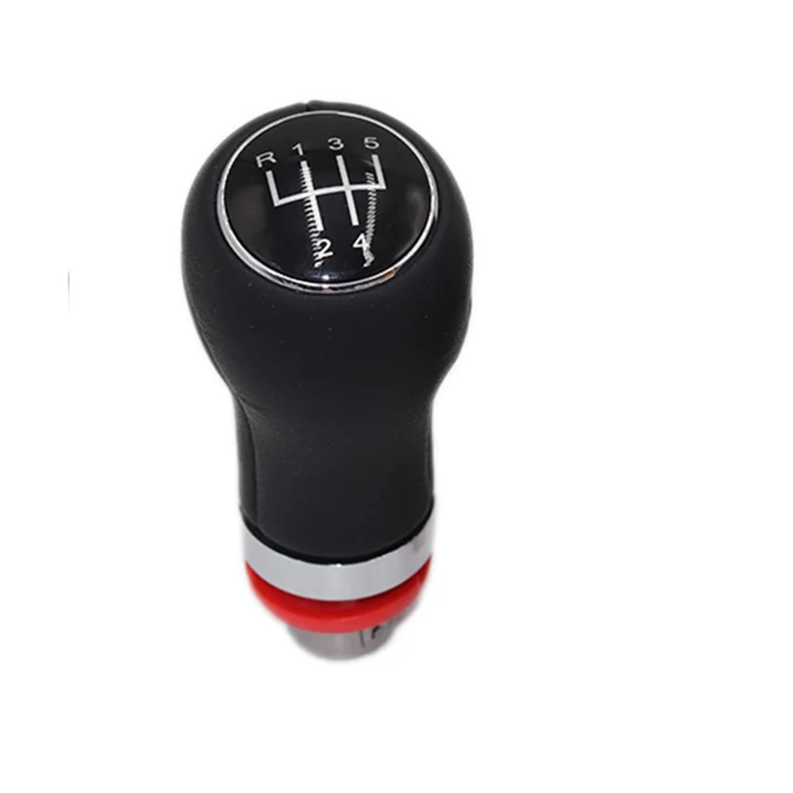 Schaltknaufabdeckung Für A6 C6 2004-2012/5/6 Geschwindigkeit Pu Leder Auto Shift Schaltknauf Hebel Gaitor Boot Abdeckung Auto Schaltknauf(R12345 Gear knob) von MIENAOC