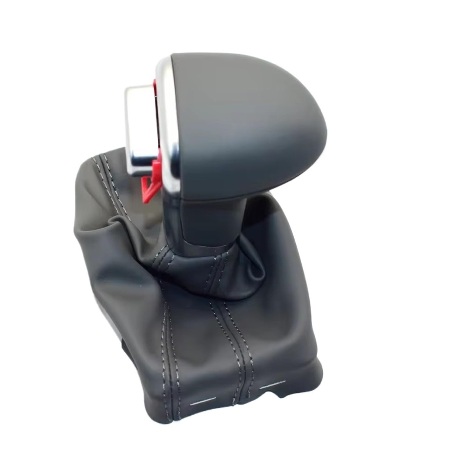 Schaltknaufabdeckung Für A6 C6 A3 A4 B8 A5 Q5 Q7 2009 2010 2011 2012 2013 2014/Automatische Schaltknauf Getriebe Shift Knauf Boot Auto Schaltknauf(Gray) von MIENAOC