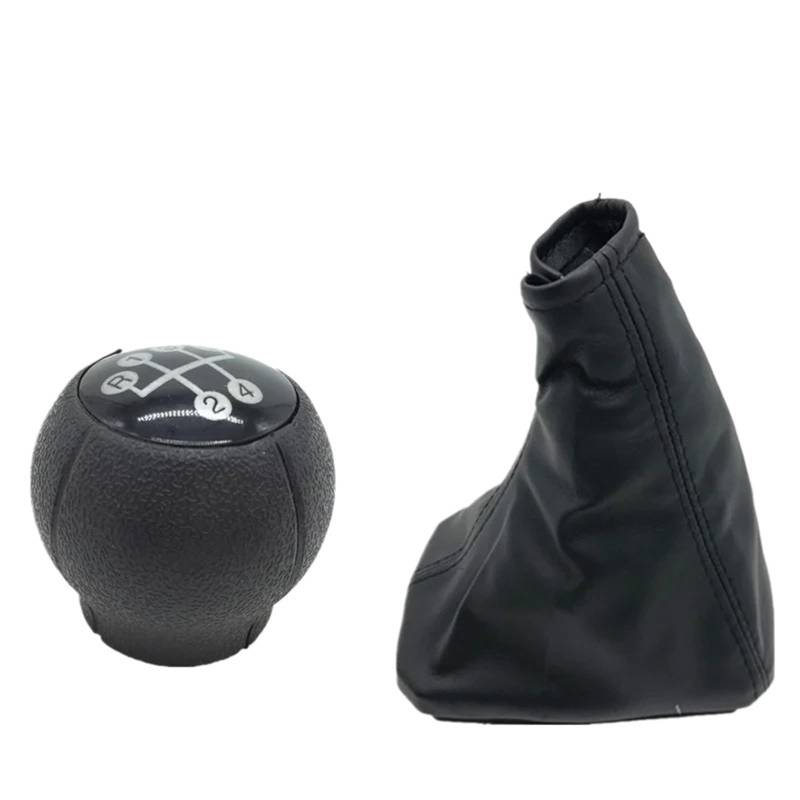 Schaltknaufabdeckung Für OPEL Für Corsa C Für TIGRA B Für Combo C/Schaltknauf Auto Anti Slip Parkplatz Handbremse Griffe Boot Auto Schaltknauf(2Pcs Gear Knob Cover) von MIENAOC