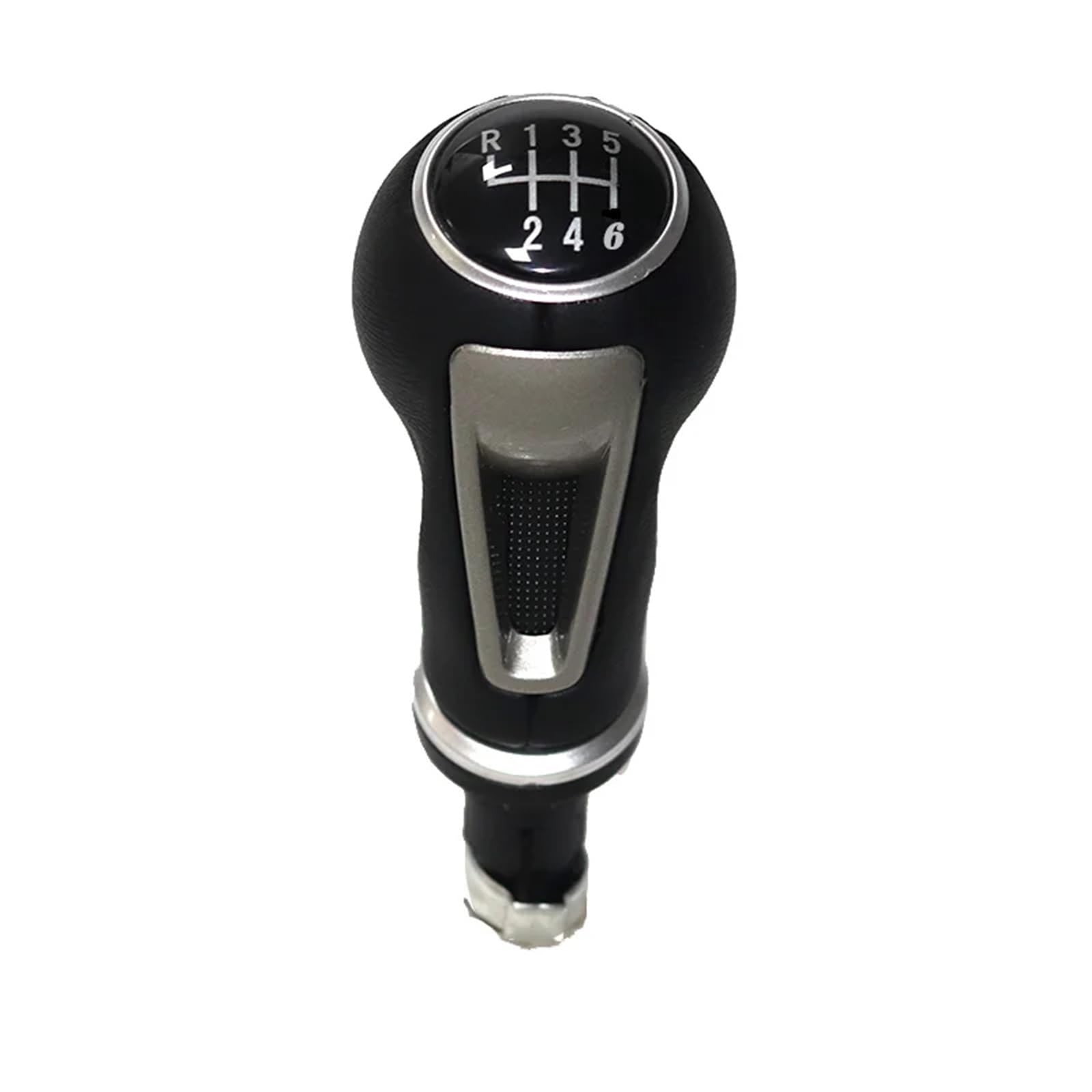 Schaltknaufabdeckung Für SEAT Für Ibiza IV/Pu-Leder-Auto-Schaltknauf-Hebel-Stick-Gamaschen-Boot-Abdeckung Auto Schaltknauf(6 Speed knob) von MIENAOC