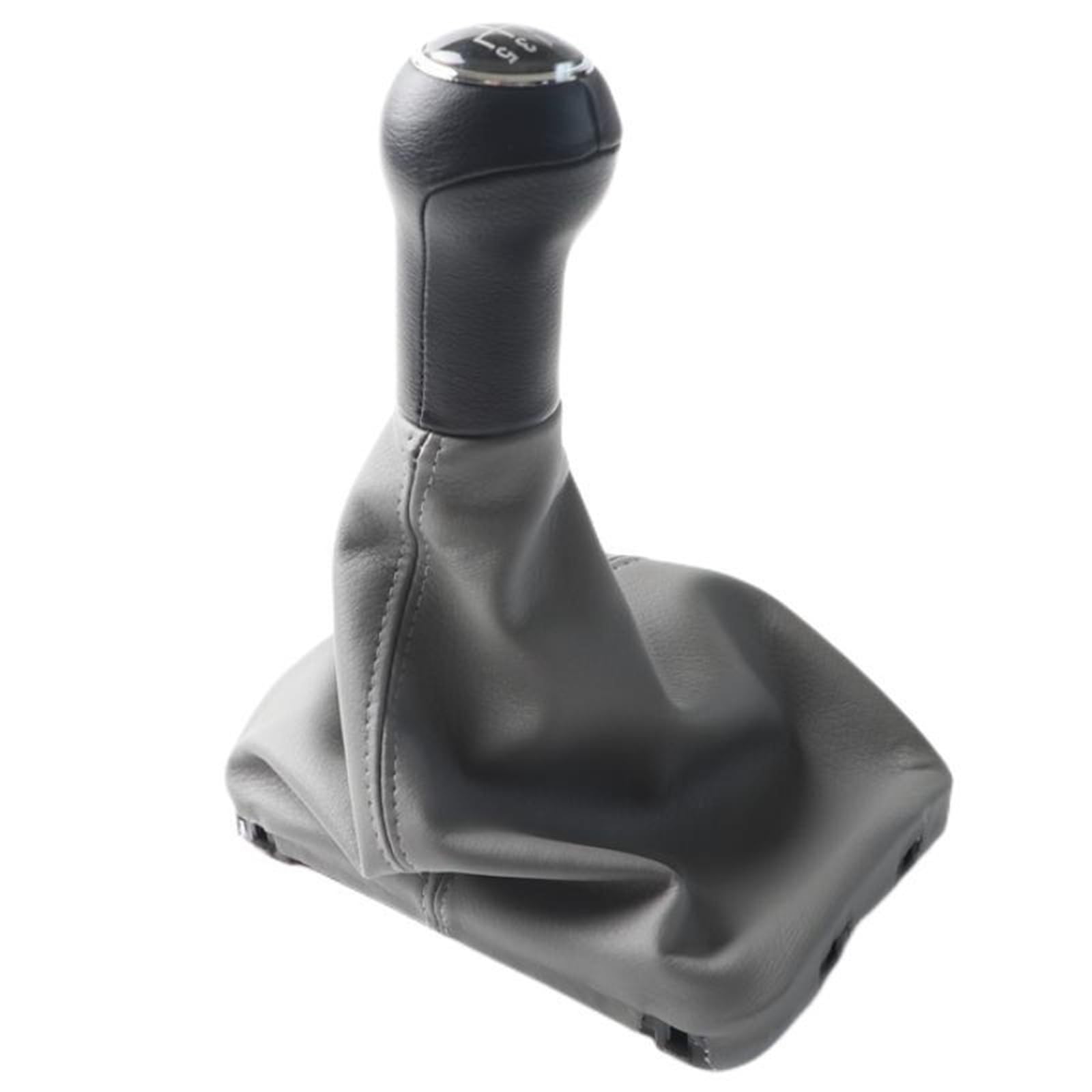 Schaltknaufabdeckung Für VW Für Käfer 1998-2010/5 Geschwindigkeit Auto Schaltknauf Kragen Gamasche Boot Abdeckung Fall Auto Schaltknauf(Gray) von MIENAOC